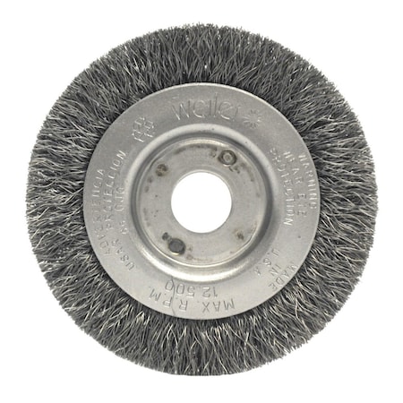 3 Narrow Face Wheel, .008 Steel Fill, 1/2-3/8 Arbor Hole